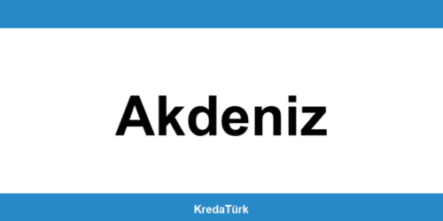 Yapı Kredi Akdeniz şubesiyle iletişime geçin