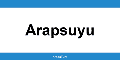 Yapı Kredi Arapsuyu şubesiyle iletişime geçin