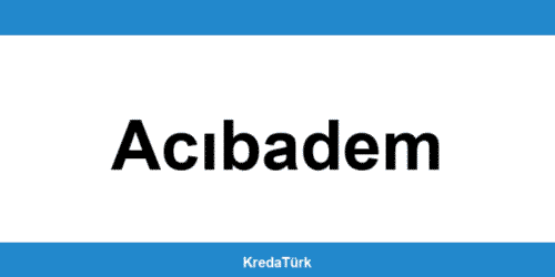 Yapı Kredi Acıbadem şubesiyle iletişime geçin