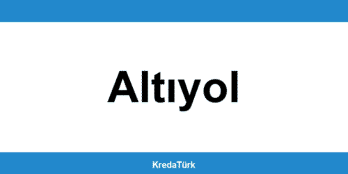 Yapı Kredi Altıyol şubesiyle iletişime geçin