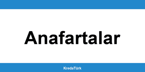 Yapı Kredi Anafartalar şubesiyle iletişime geçin