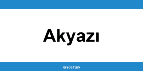 Yapı Kredi Akyazı şubesiyle iletişime geçin