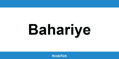 Yapı Kredi Bahariye şubesiyle iletişime geçin